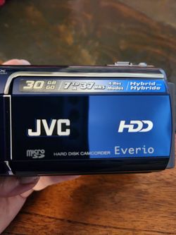 New JVC Everio GZ-MG330 G Series Hard Disk Camcorder