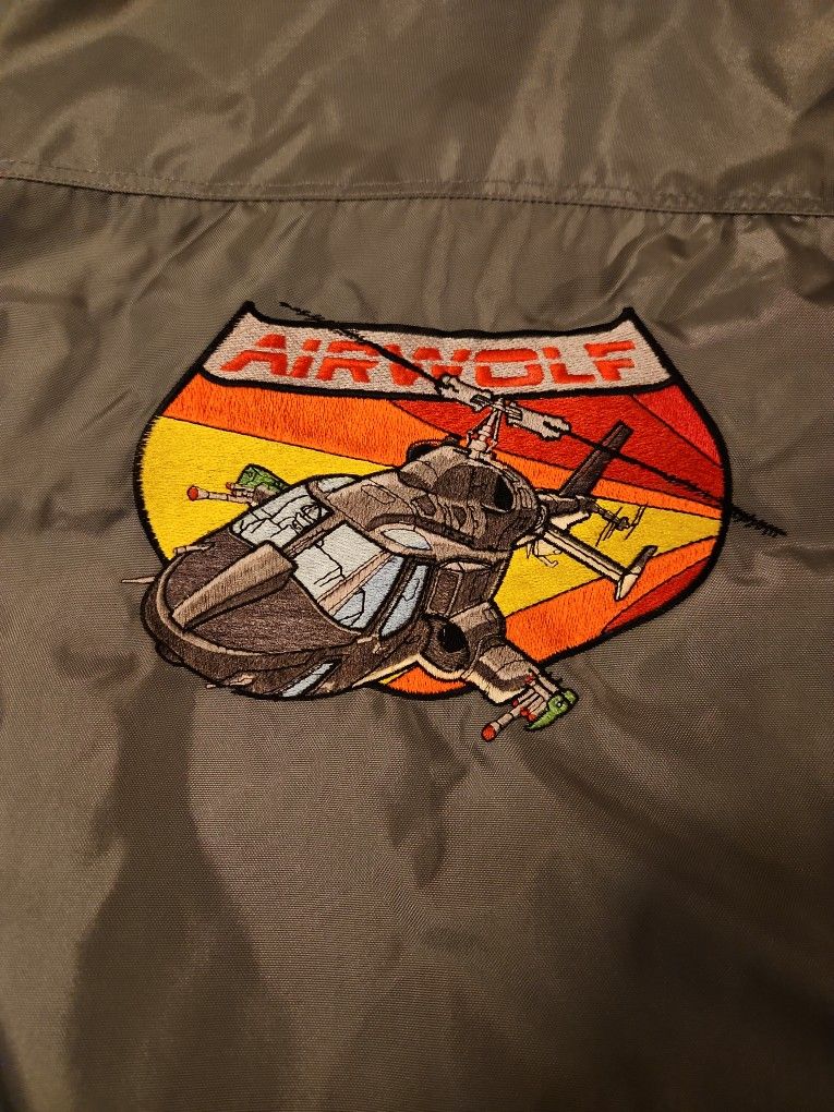 Air Wolf bomber jacket.
