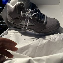 Jordan 5s Grey Wolf 