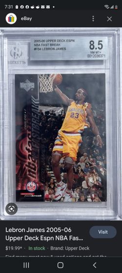 Lebron James Early Card