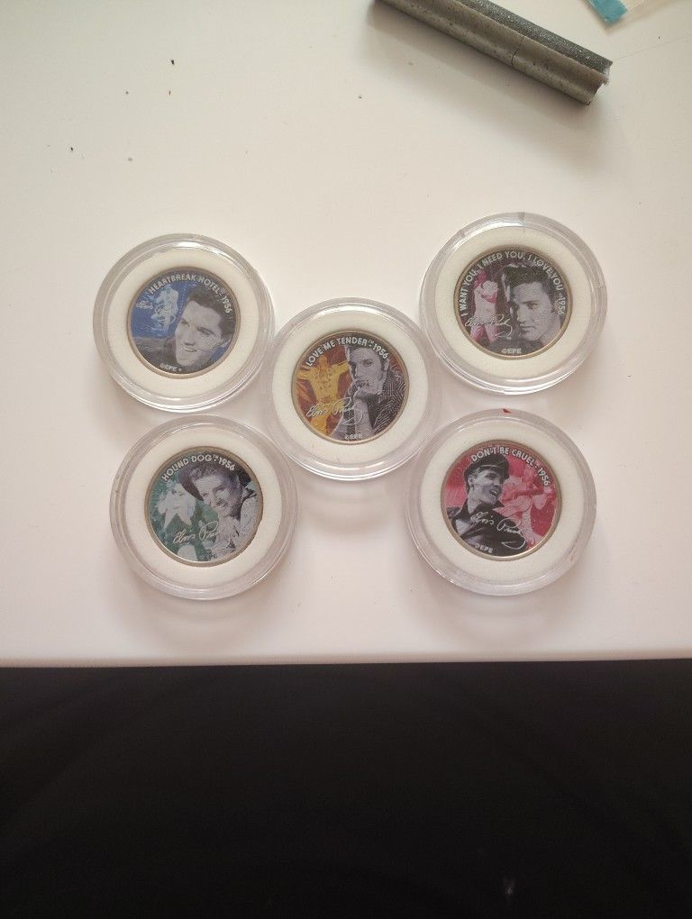Elvis Presley 50th Anniversary Collector Coins