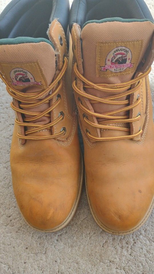Brahama Steel Toed Work Boots