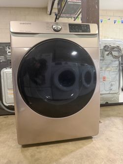 Samsung Front Load Dryer Champagne