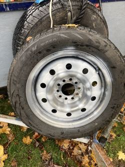 Spare Tire LLANTOS, Special Size Too . FOR TRALIA : Trailer 5x 114.3 Mm- 5x4.5”