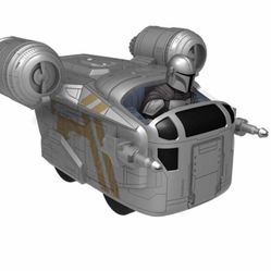 STAR WARS RAZOR CREST RADIO REMOTE CONTROL . 