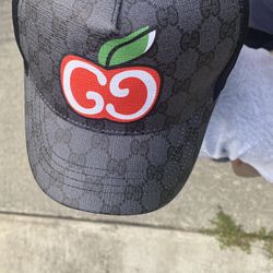 Cherry GG Supreme Gucci Hat