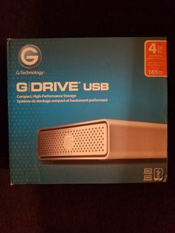 G Drive USB 4TB