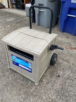 Suncast Hose Hideaway Garden Hose Reel Cart ā $35 OBO