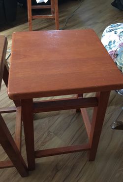 Wooden Bar stools