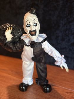 Custom Terrifier (2016) Art The Clown Pose-able Doll