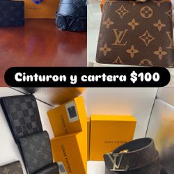 Belts & Wallet For $100