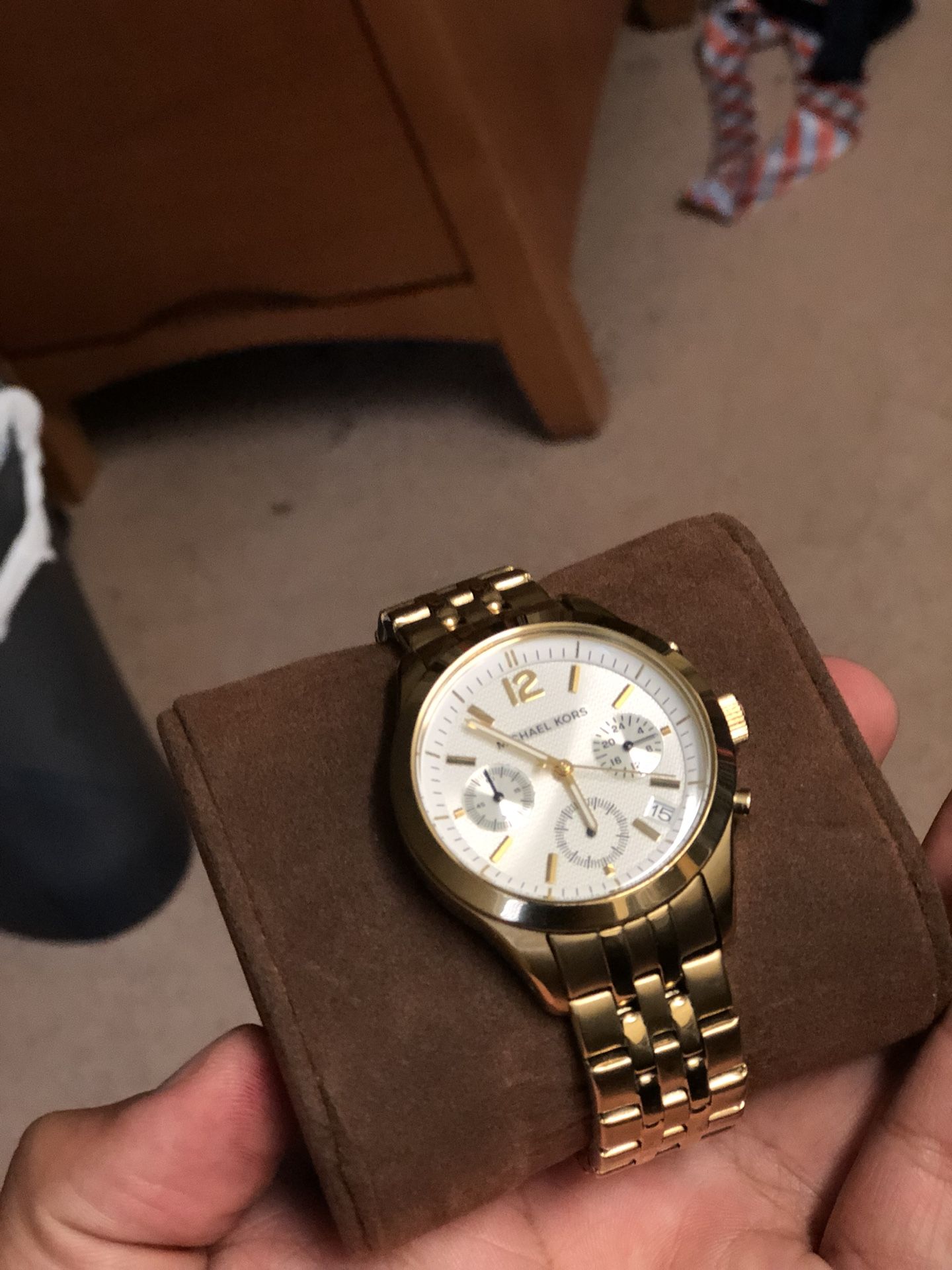 Gold Michael Kors Watch