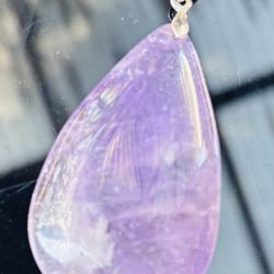 Purple, Amethyst, Necklace Charm