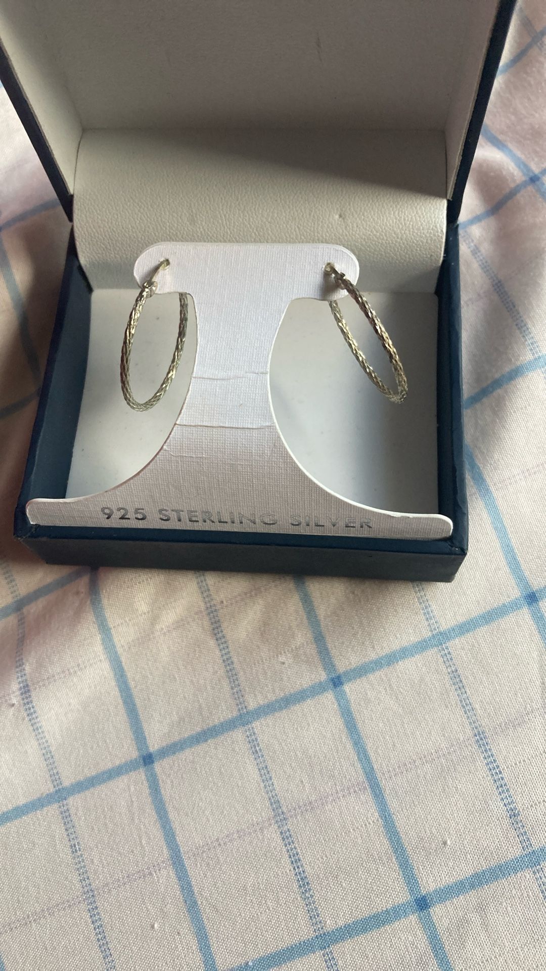 Sterling Silver Earrings Hoops