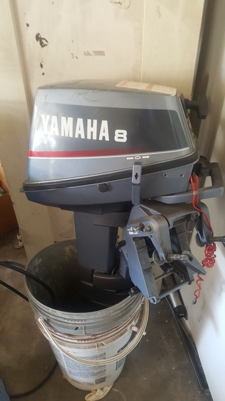 Yamaha boat motor 8hp