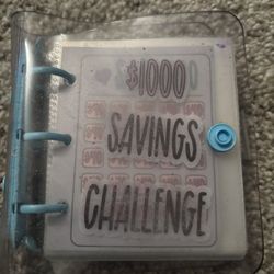 $1,000 Savings Challenge Mini Book