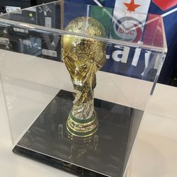 World Cup soccer trophy