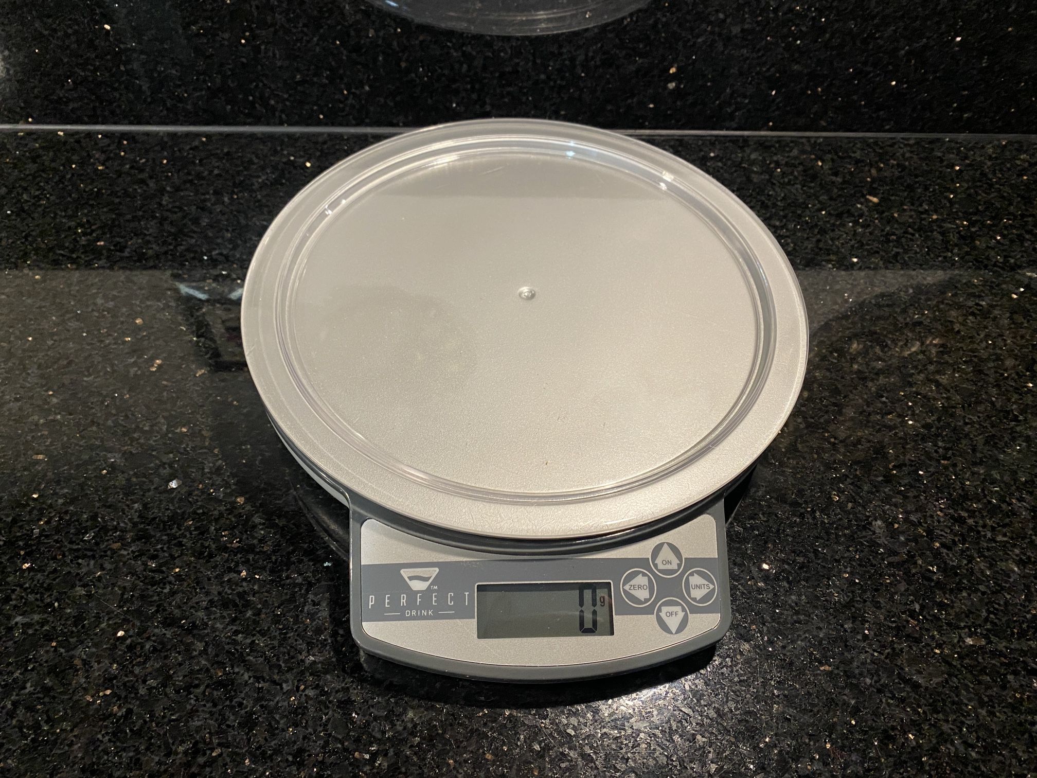 Brookstone Perfect Drink App-Controlled Smart Scale for Precision Cocktails