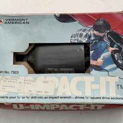 VERMONT AMERICAN U-IMPACT-IT ATTACHMENT - COLLECTIBLE VINTAGE TOOL - NOS