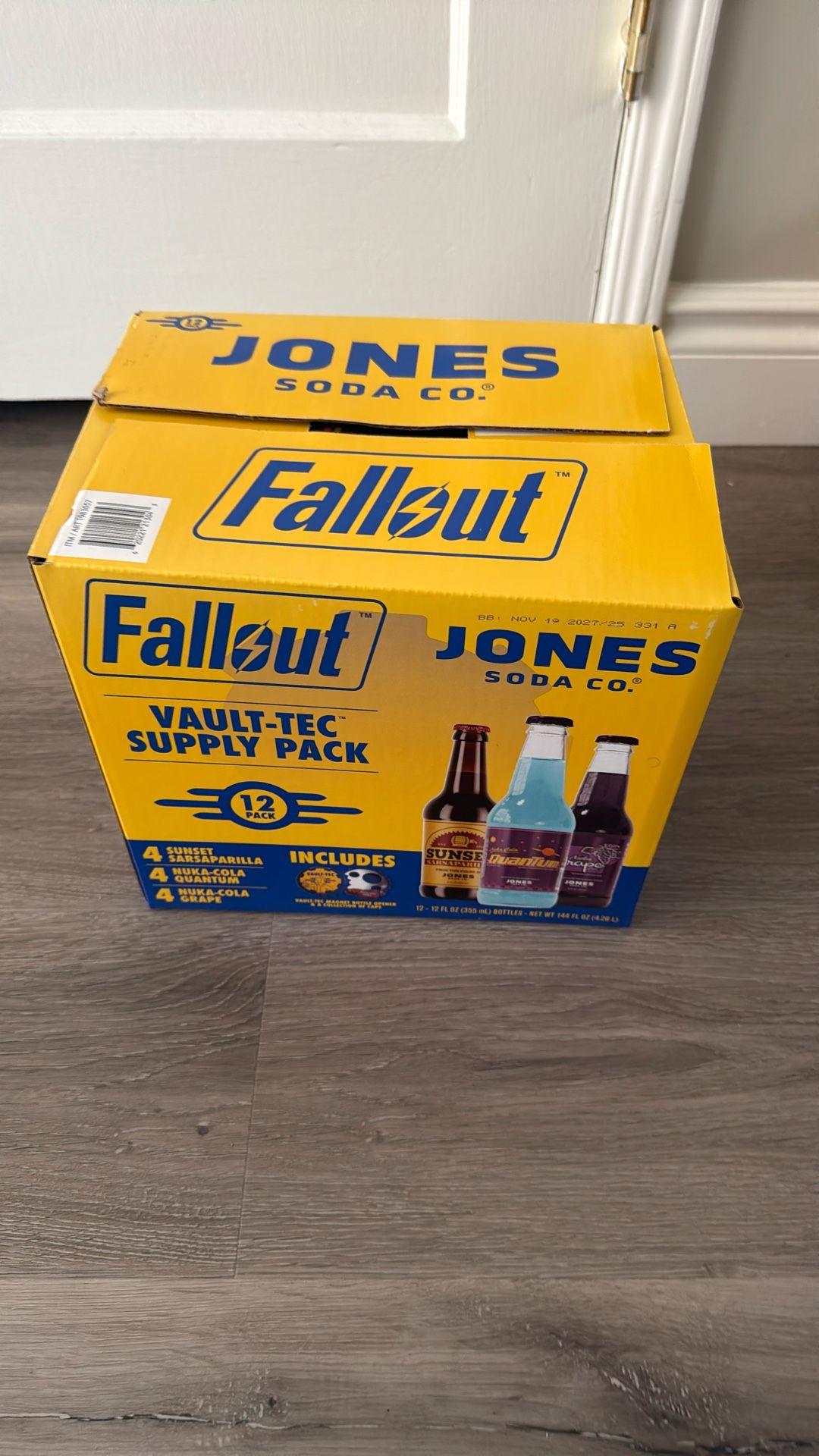 Fallout x Jones Soda Co - Vault-Tec Supply Pack Costco Exclusive 12 Pack Bonus