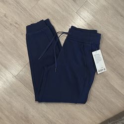 Lululemon High Rise Scuba Pants Navy Size 6 Brand New