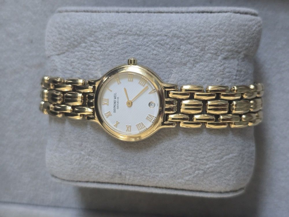 Raymond Weil watch 18k gold 9946