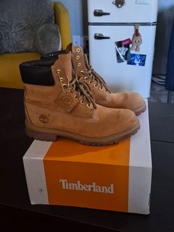 Timberland 6-Inch Wheat Nubuck Boots