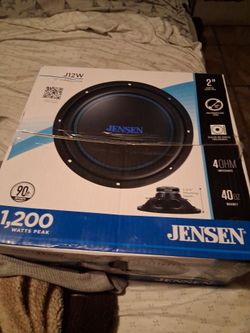 Jensen 1200 w speaker