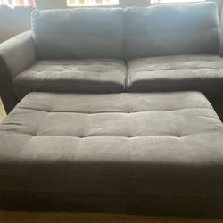 Grey Sectional Couch 