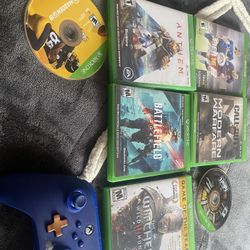 Xbox One Controller And Games 