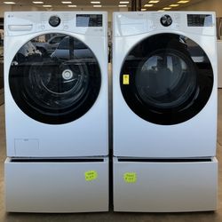 LG 4.5 cu. ft. Front Load Washer 7.4 cu. ft. Electric Dryer $19 Down Payment 
