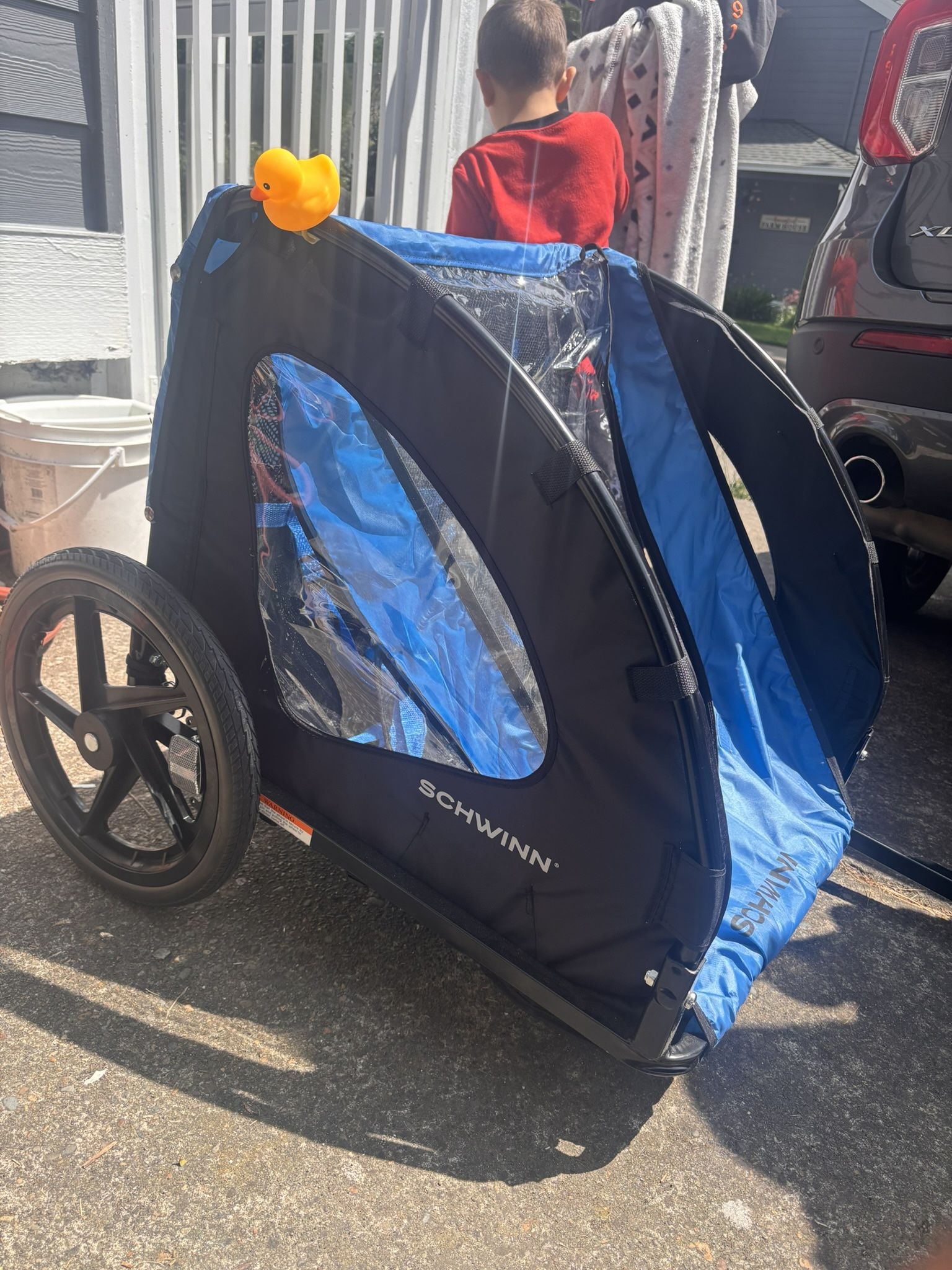 Schwinn Double Bike Trailer $100