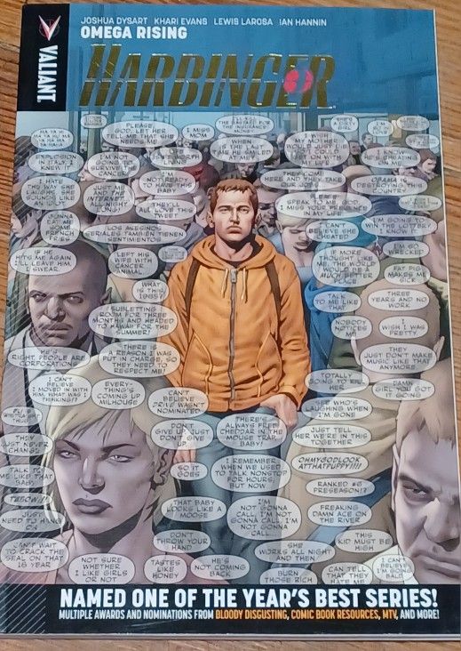 Harbinger Comic Book Omega Rising Thicker Paperback Valiant