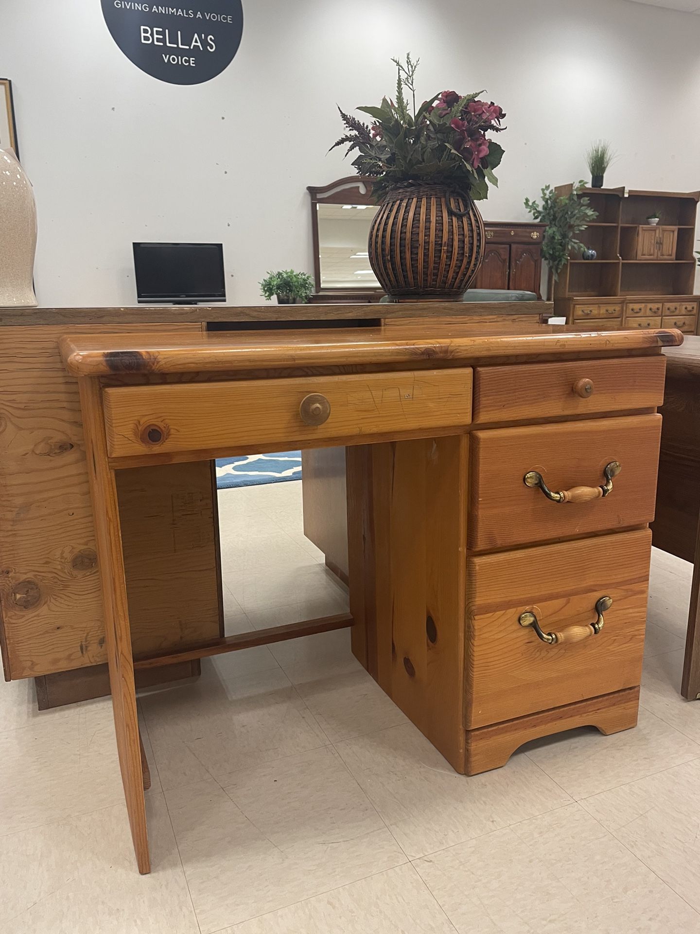 Small Oak Desk