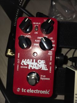 TC Electronic Hall of Fame Reverb Guitar Pedal