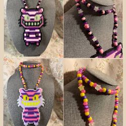Beyond Wonderland Kandi Perler Necklace 