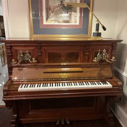 Stunning 1911 Upright Grand German Piano