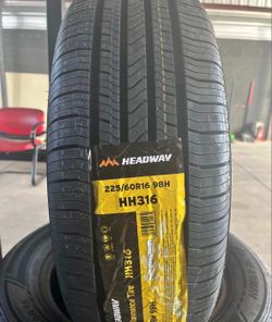 225/60/16 New Tires Headway