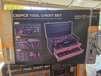 132 piece Wokin tool box set