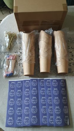 Charcuterie Cups With Skewer And Sticks 