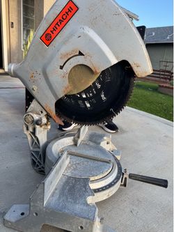Hitachi 15” miter saw
