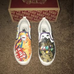 Vans Painted Shoes