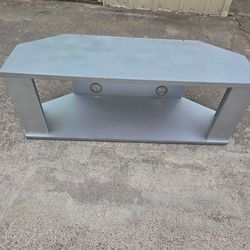 TV Stand With Glass Shelf-Not Pictured Measurements In Photo