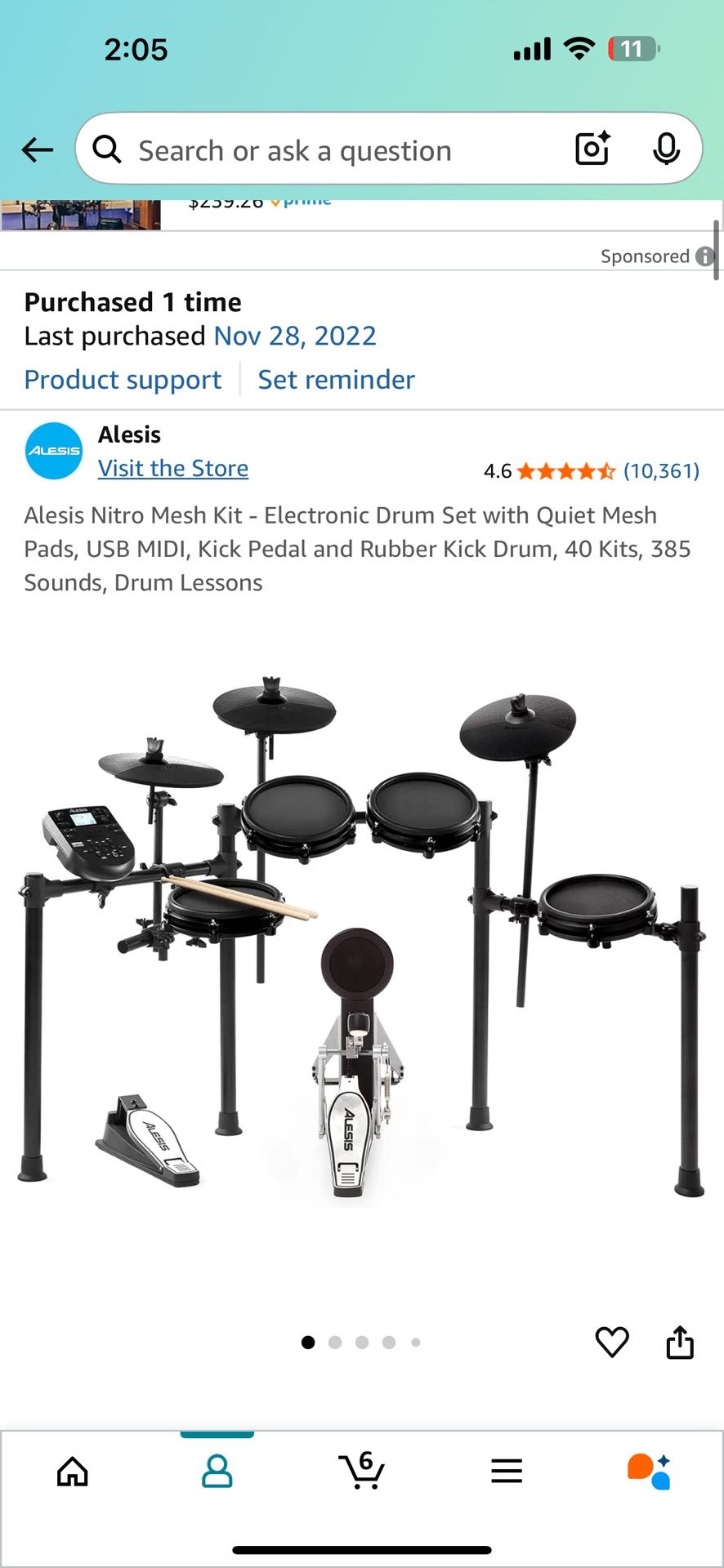 Alesis Nitro mesh Drum Module
