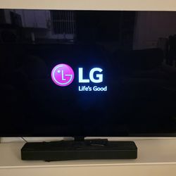 55" LG OLED smart tv with bluetooth