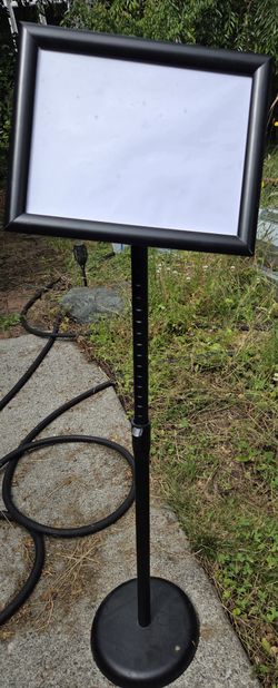 2 Display Sign Holders