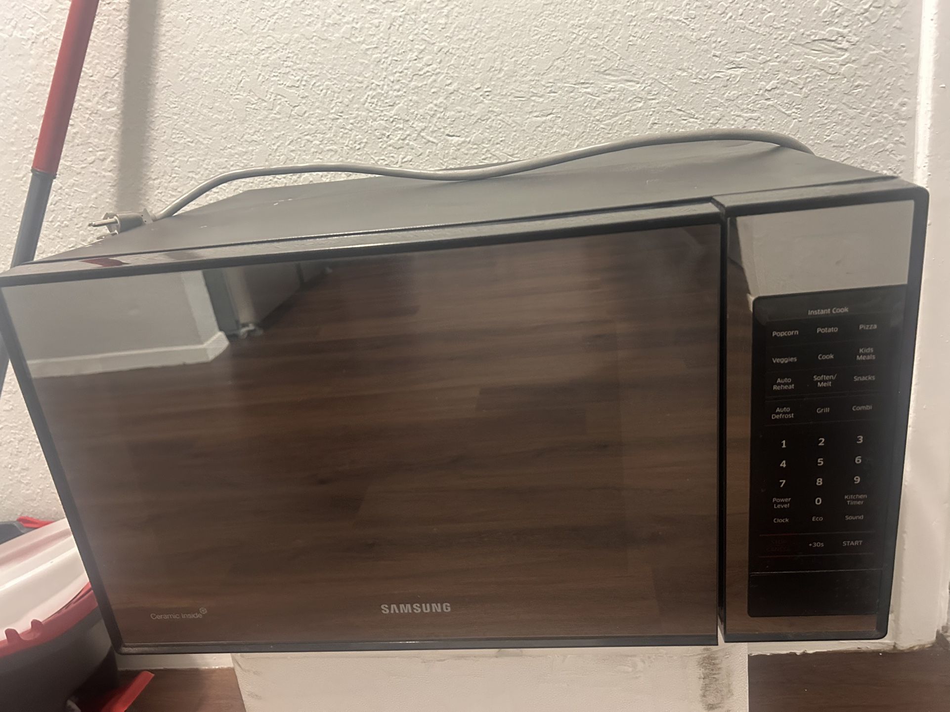 Samsung microwave And Complete home Coffee Maker