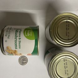 Canned Mushrooms.. Um.. That’s About It