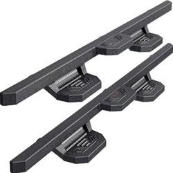 KYBOLT Running Boards/Rock Sliders for 2019-2024 Silverado/Sierra 1500 Crew Cab & 2020-2024 2500 HD/3500HD - New Open Box"