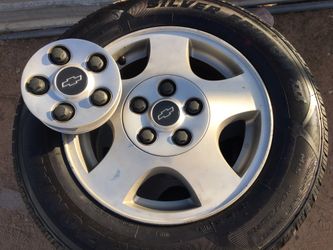 chevy Rims with New Tires And Balanced